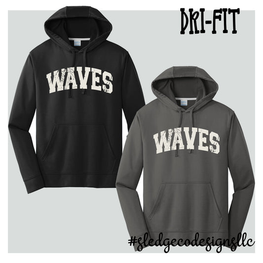 NORTH DELTA WAVES |  Performance Fleece Pullover Hoodie