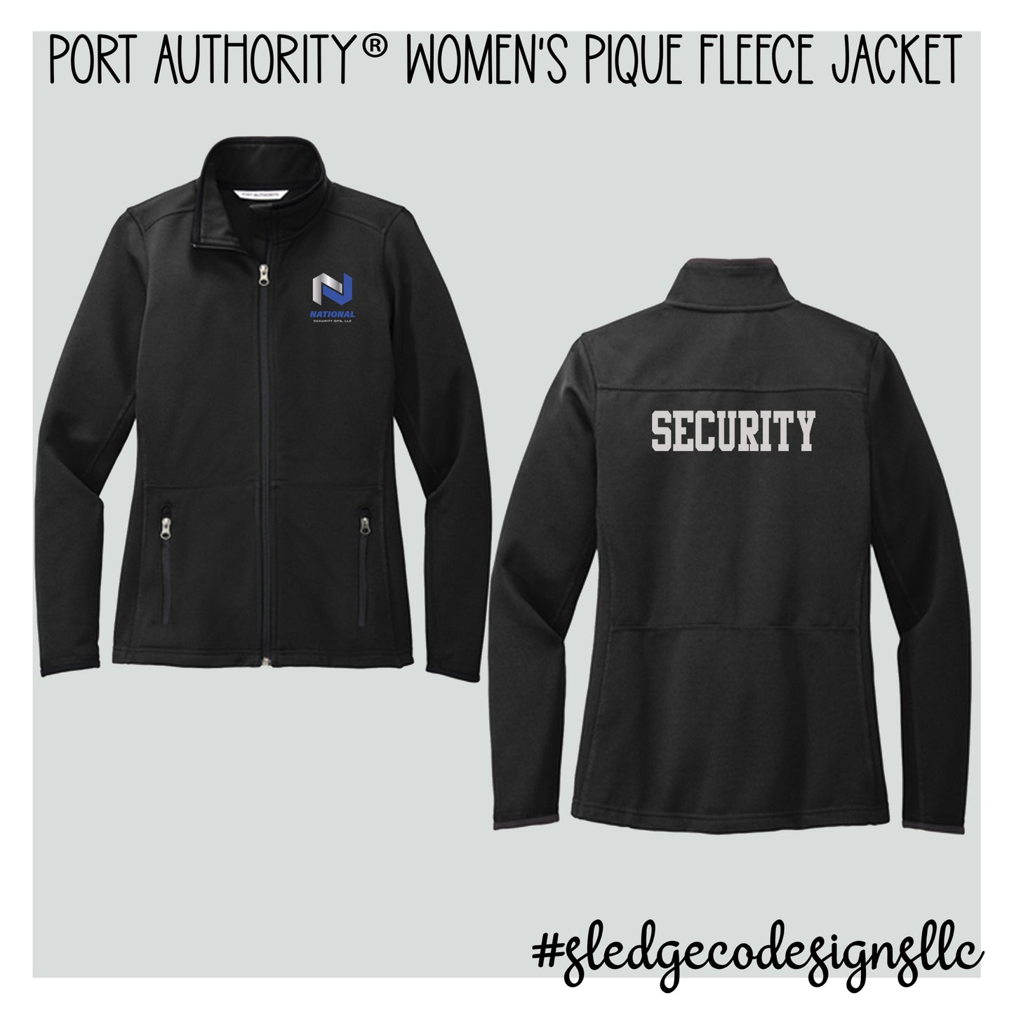 NATIONAL SECURITY OPS LLC | Port Authority® Women's Pique Fleece Jacket