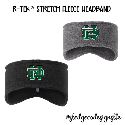 NORTH DEALTH GREEN WAVE |  Stretch Fleece Headband