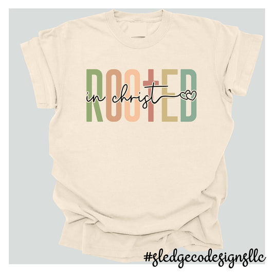 ROOTED IN CHRIST | THANKSGIVING | Custom Unisex TSHIRT