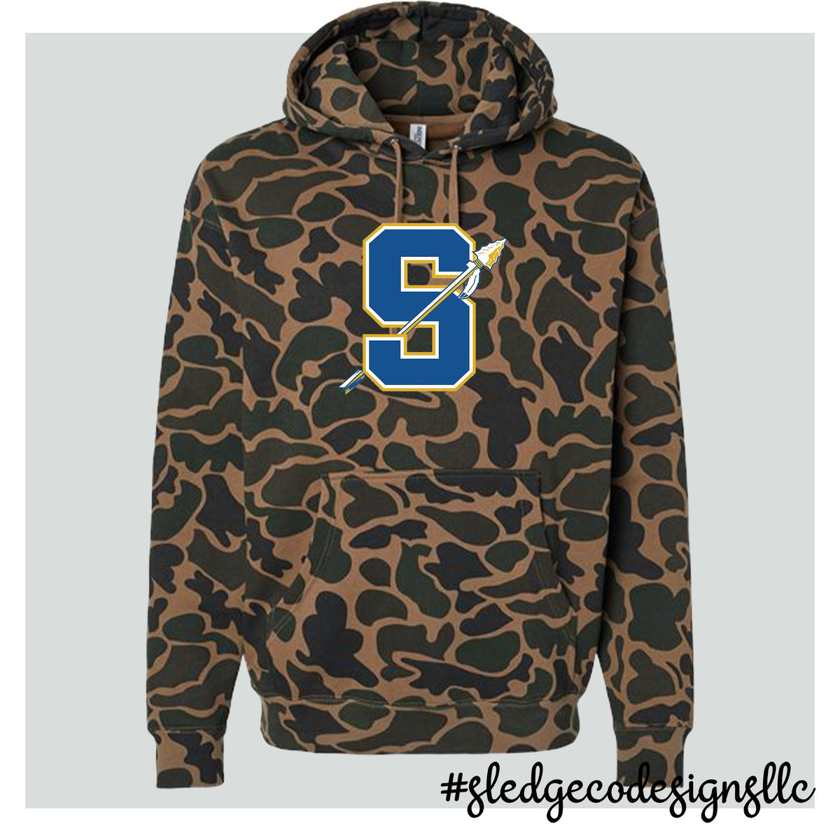 SENAOTOBIA WARRIORS  | CAMO Midweight Hoodie