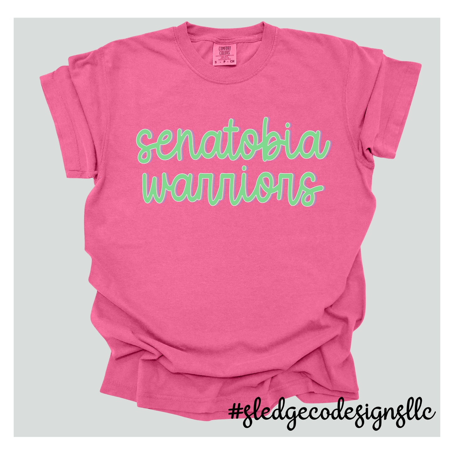 WARRIORS | SCRIPT | COMFORT COLORS Custom Unisex Tshirt