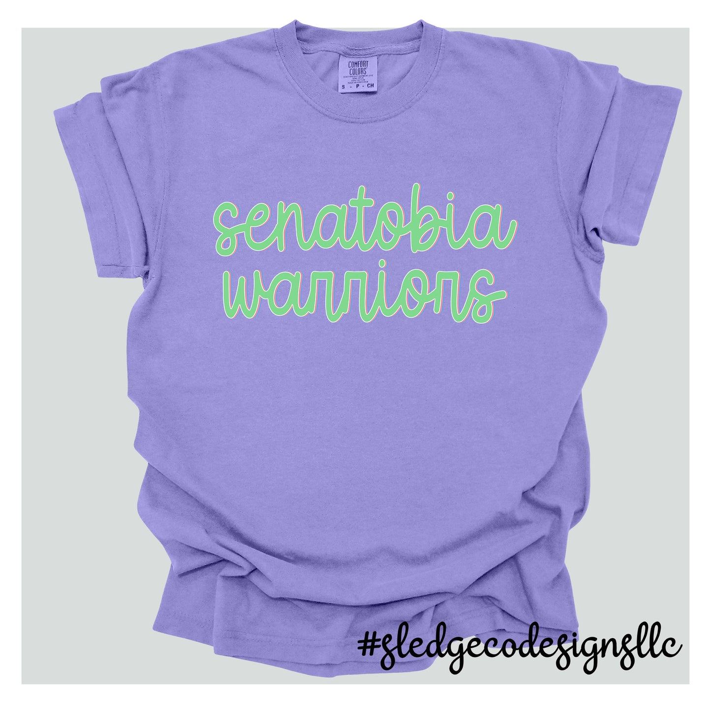 WARRIORS | SCRIPT | COMFORT COLORS Custom Unisex Tshirt