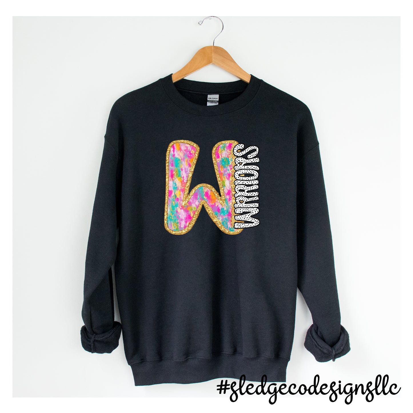 Senatobia Warriors | W |  Custom Unisex Sweatshirt