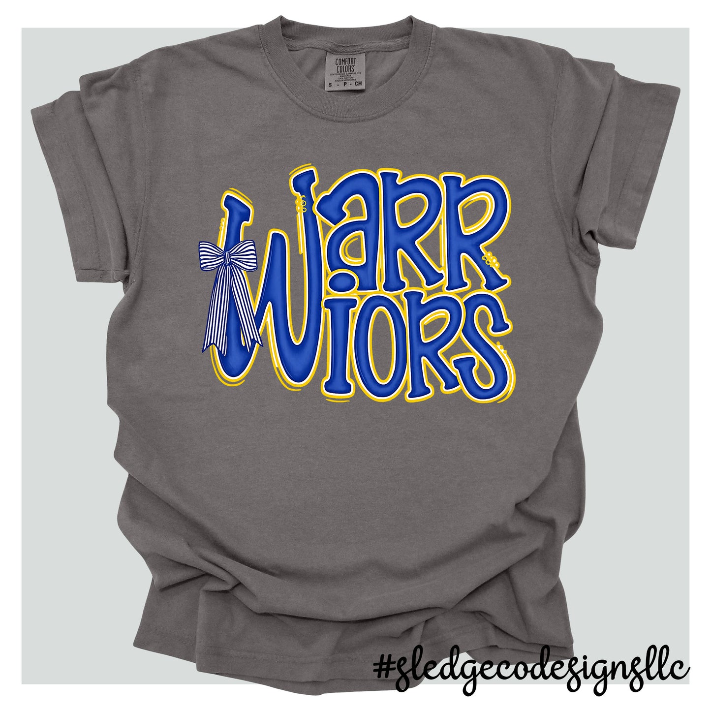 WARRIORS STACKED DOODLE | CUSTOM UNISEX TSHIRT