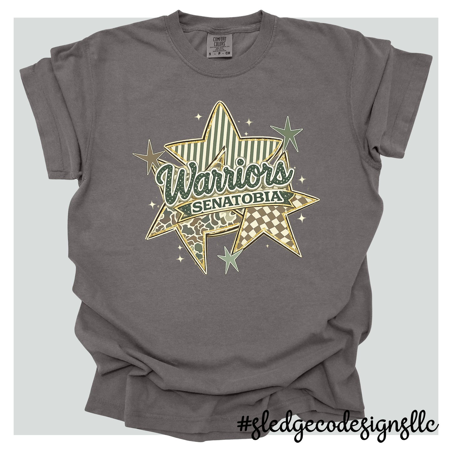Senatobia Warriors | Camo Bow | Custom Unisex T-Shirt