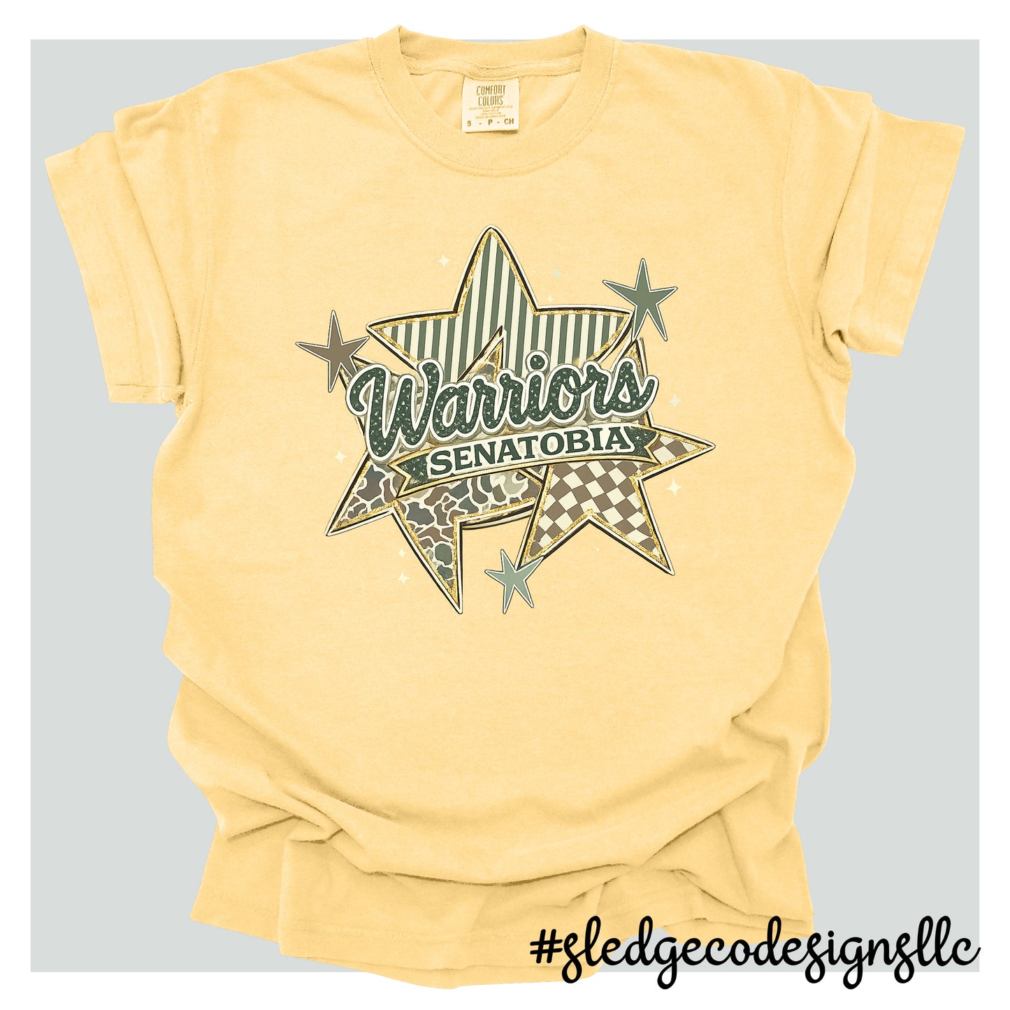 Senatobia Warriors | Camo Bow | Custom Unisex T-Shirt