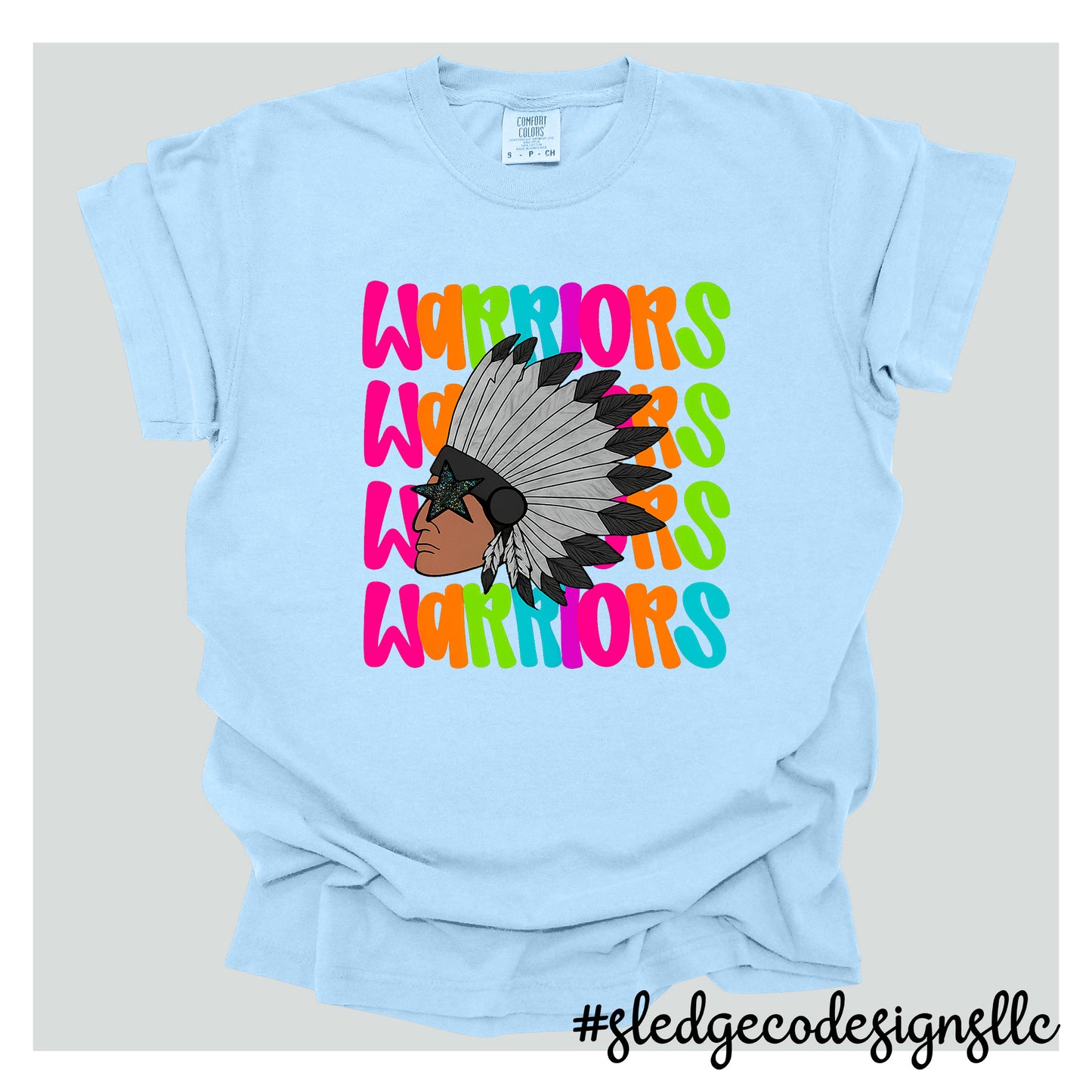 Senatobia Warriors |  NEON SPIRIT SHIRT  | Custom Unisex T-Shirt