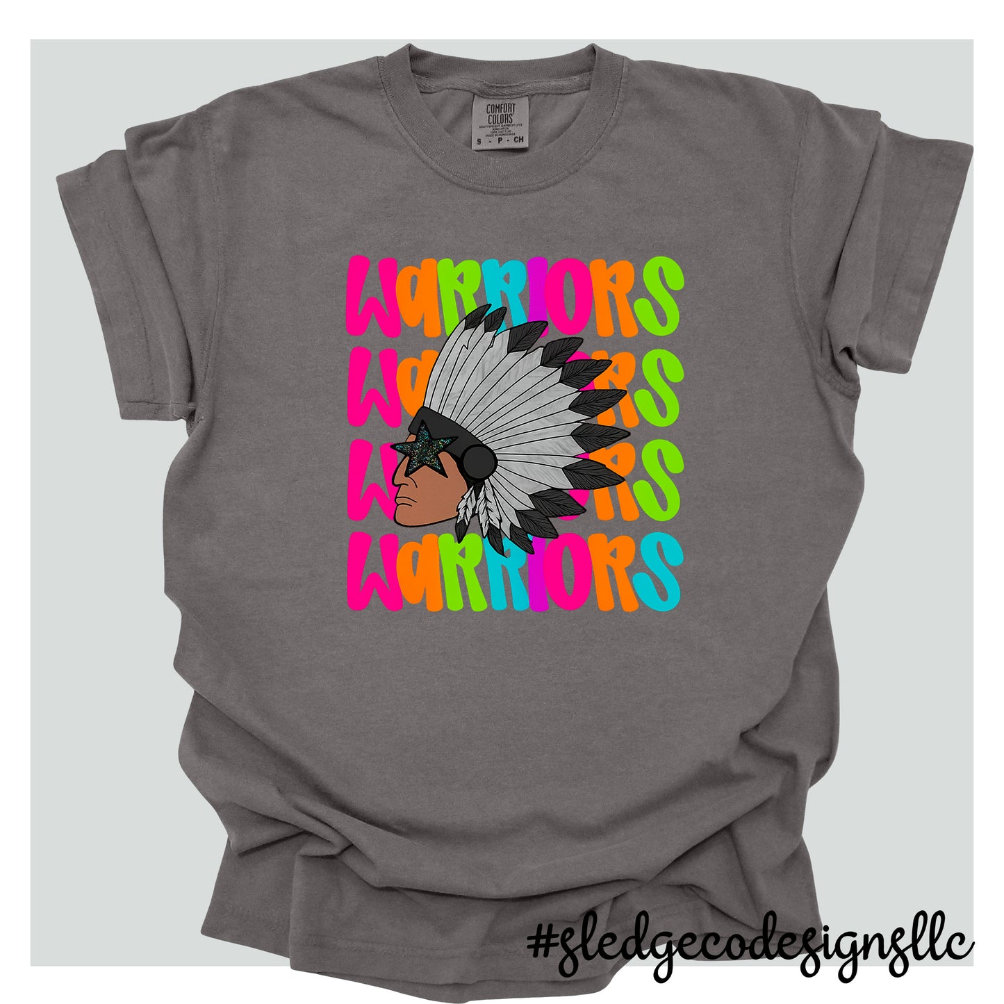Senatobia Warriors |  NEON SPIRIT SHIRT  | Custom Unisex T-Shirt