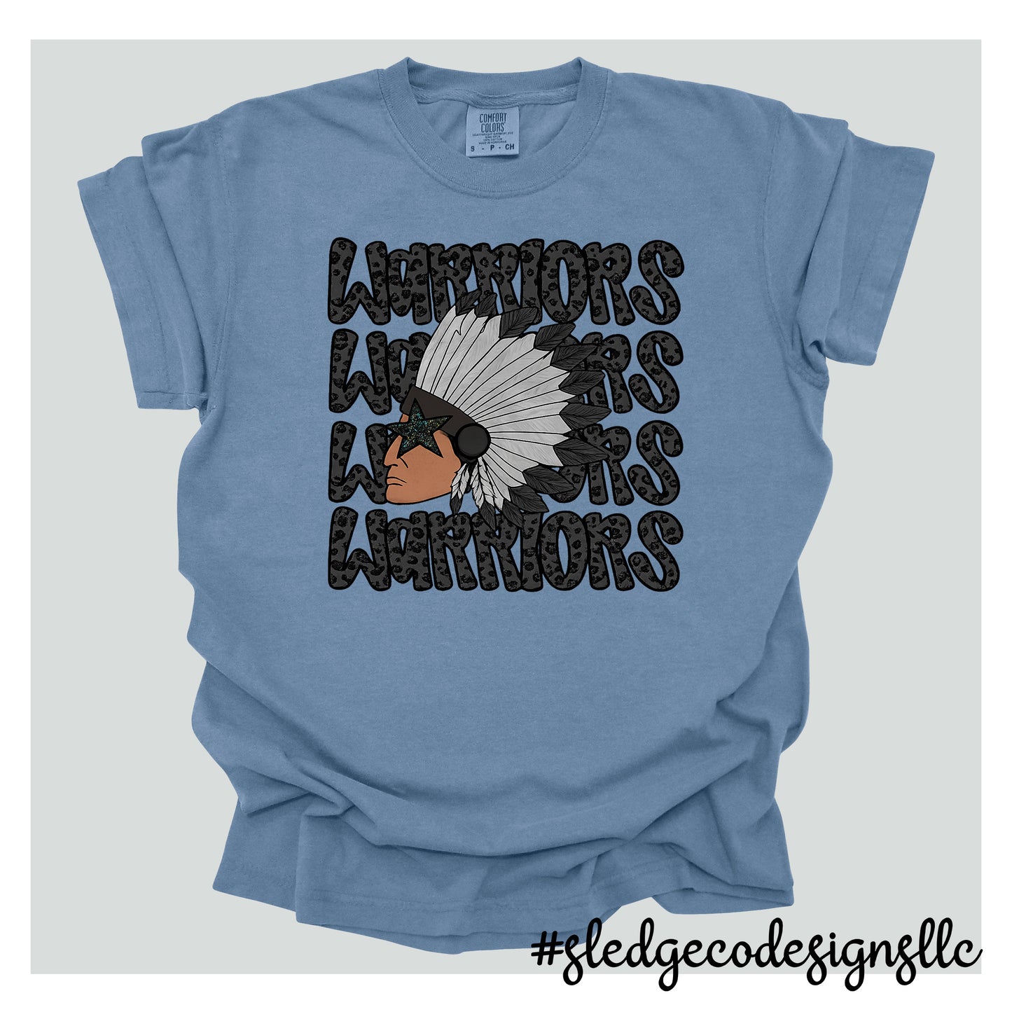 Senatobia Warriors | Vintage Repeat | Custom Unisex T-Shirt