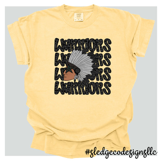 Senatobia Warriors | Vintage Repeat | Custom Unisex T-Shirt