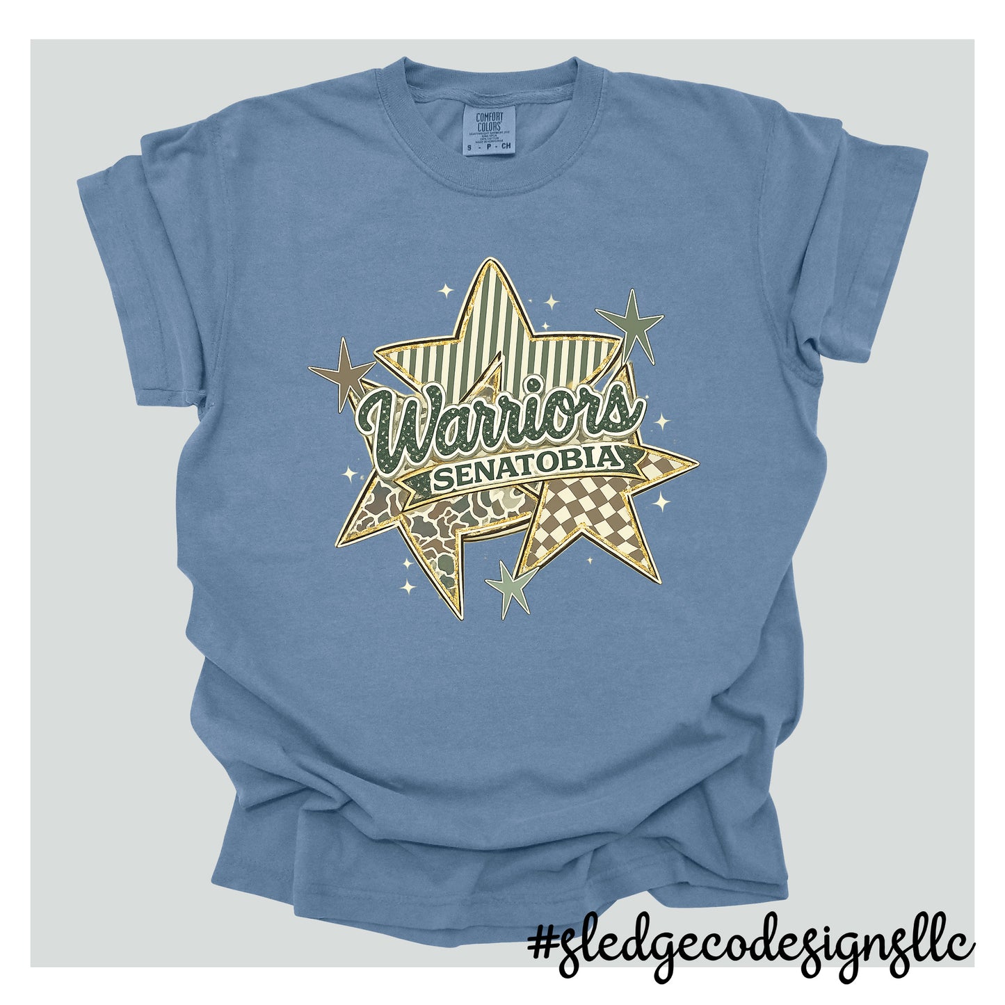 Senatobia Warriors | Vintage Star | Custom Unisex T-Shirt