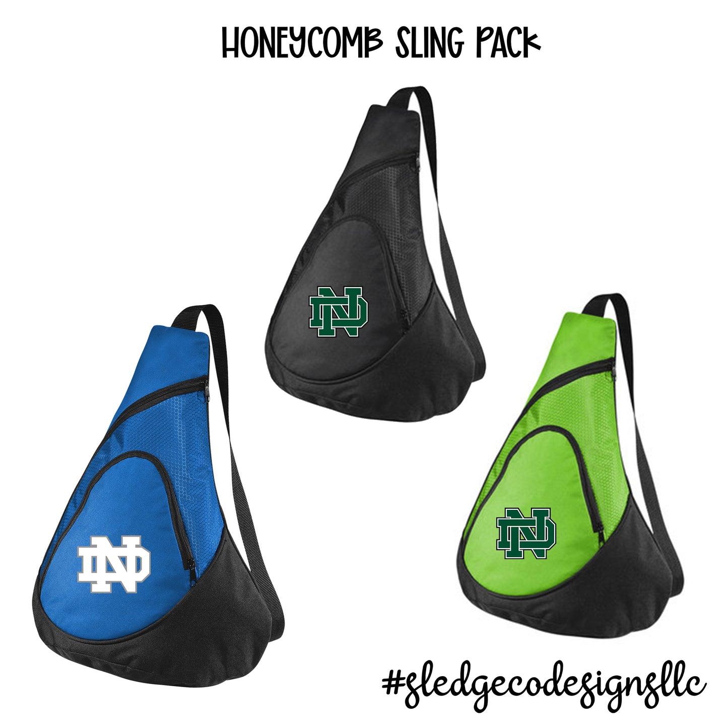 NORTH DELTA | ND LOGO | Honeycomb Sling Pack