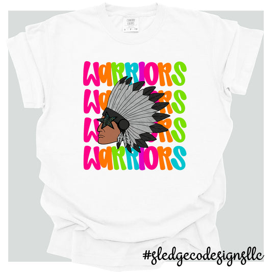 Senatobia Warriors |  NEON SPIRIT SHIRT  | Custom Unisex T-Shirt