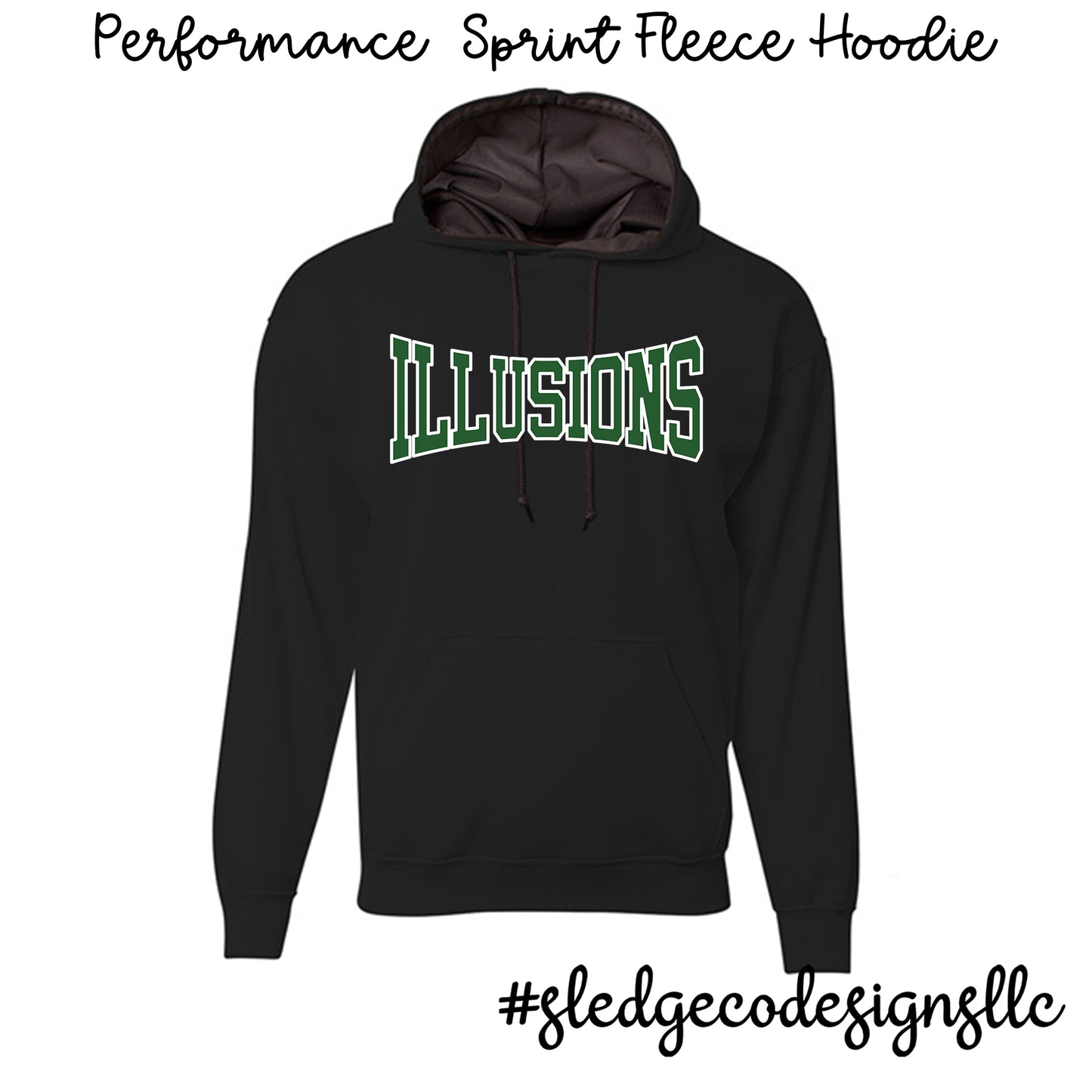 ILLUSIONS SOFTBALL | Sprint Fleece Hoodie