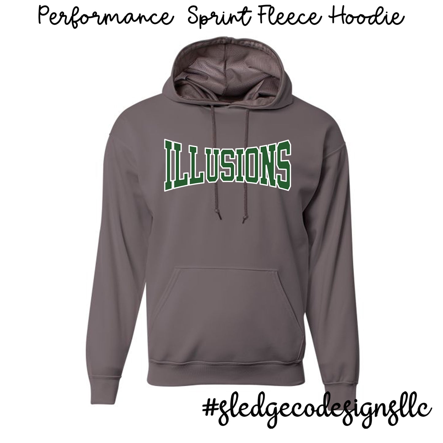 ILLUSIONS SOFTBALL | Sprint Fleece Hoodie