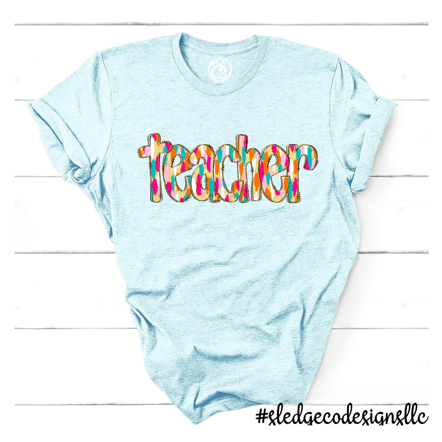 TEACHER BRUSHED | Custom Unisex TSHIRT