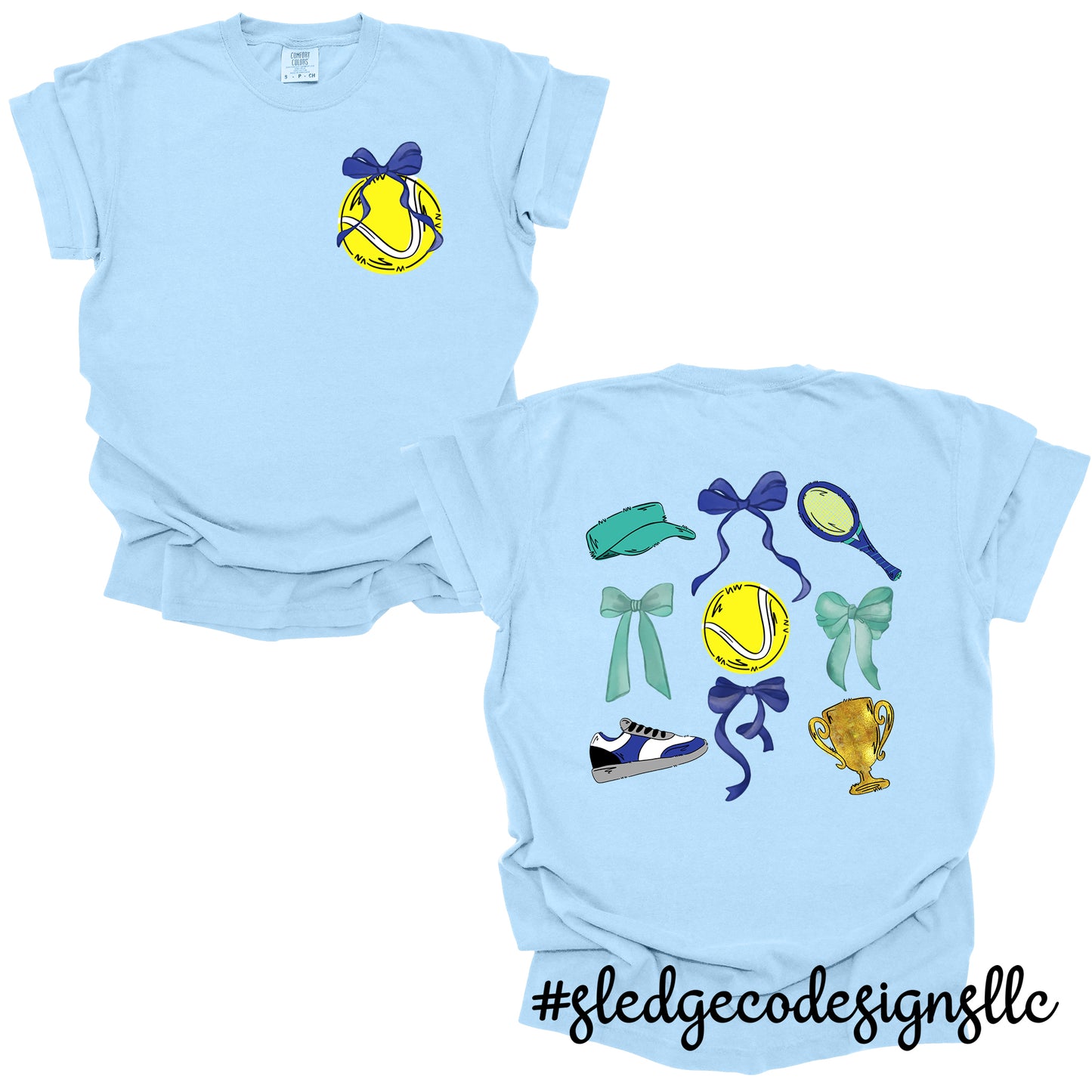 GIRLY CUSTOM TENNIS TEE | Custom Unisex TSHIRT