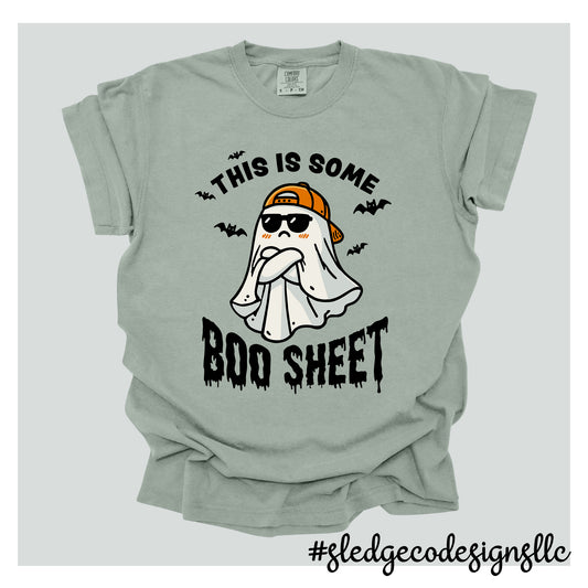 THIS IS SOME BOO SHEET | HALLOWEEN | CUSTOM UNISEX TSHIRT