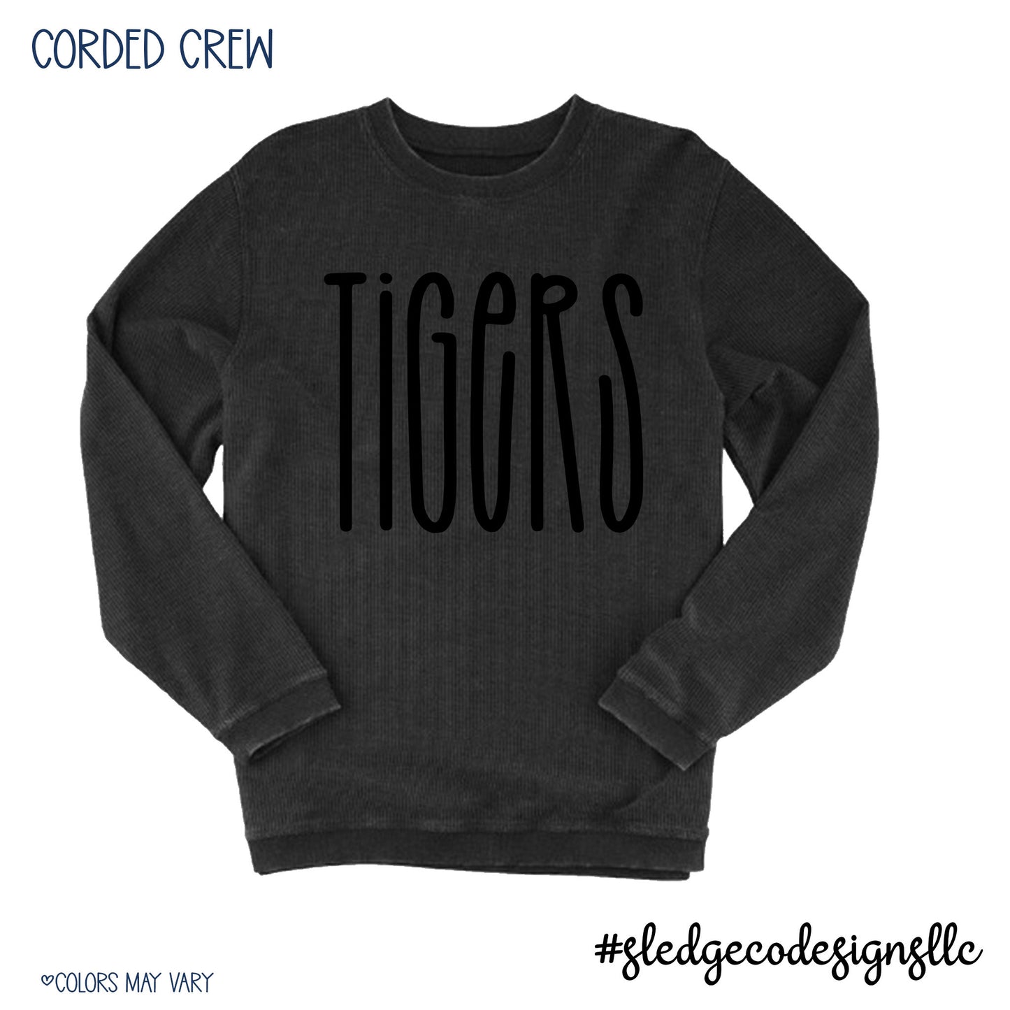 CORDED CUSTOM CREW | TIGERS