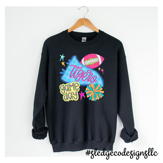 TIGERS | GAME DAY | UNISEX SWEATSHIRT