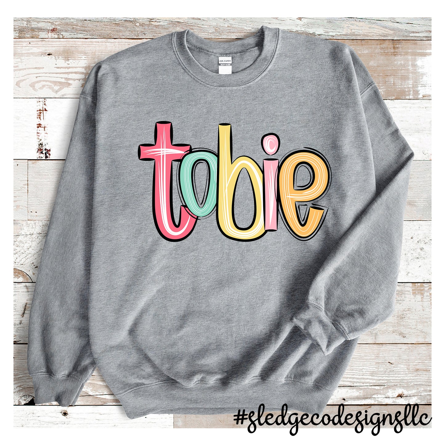 TOBIE | SKETCHED | UNISEX SWEATSHIRT