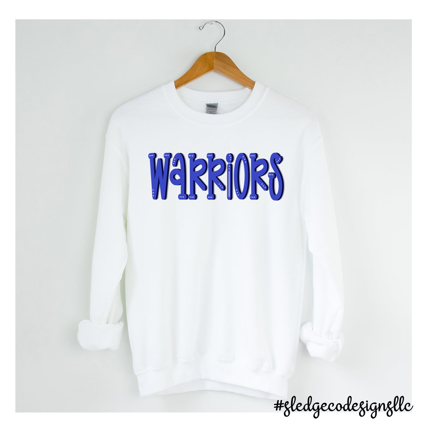 SENATOBIA WARRIORS | SADIE BLUE | UNISEX SWEATSHIRT