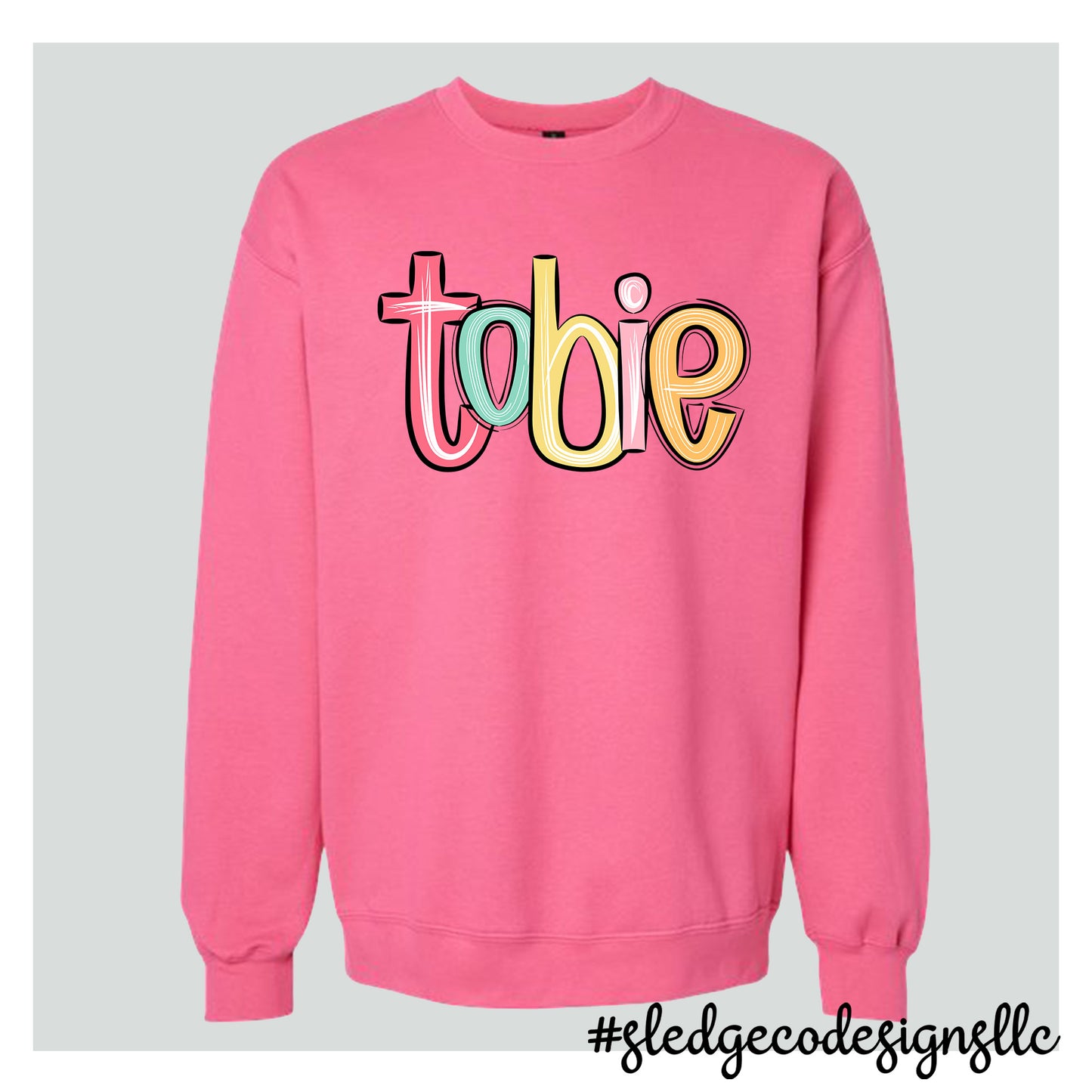 TOBIE | SKETCHED | UNISEX SWEATSHIRT