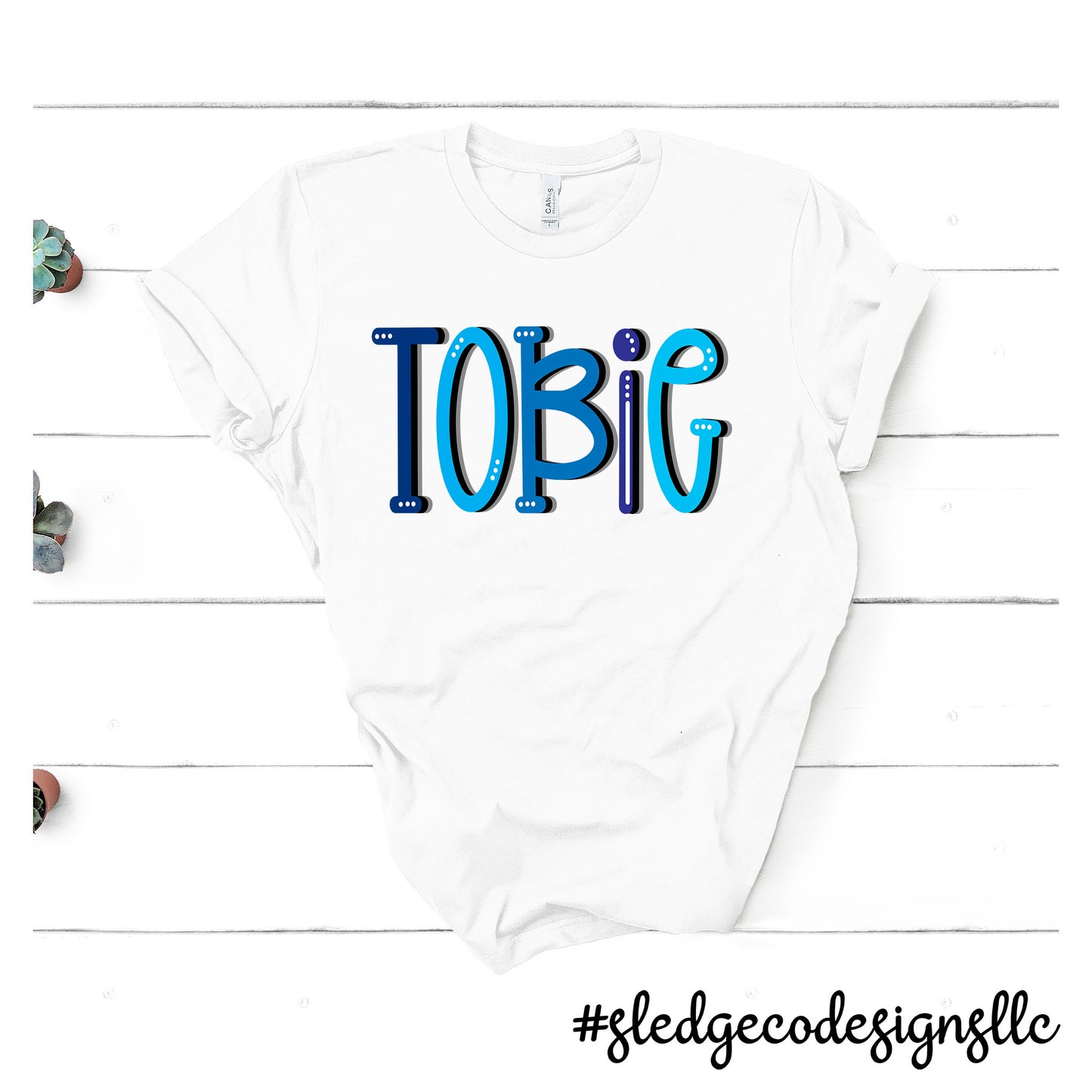 SENATOBIA WARRIORS TOBIE | SADIE BLUE | CUSTOM UNISEX TSHIRT