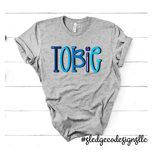 SENATOBIA WARRIORS TOBIE | SADIE BLUE | CUSTOM UNISEX TSHIRT