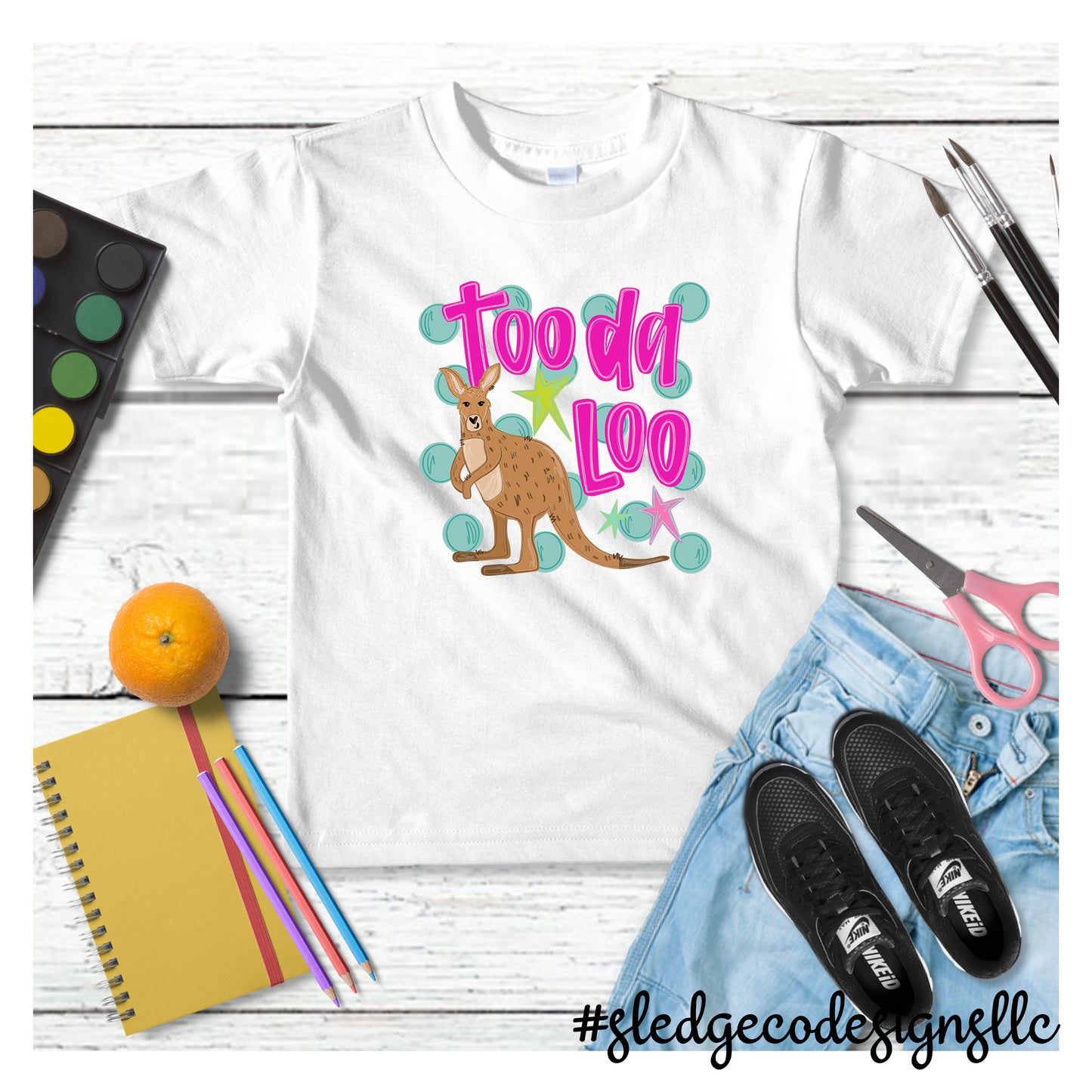 To Da Loo Kangaroo | Custom Unisex TSHIRT