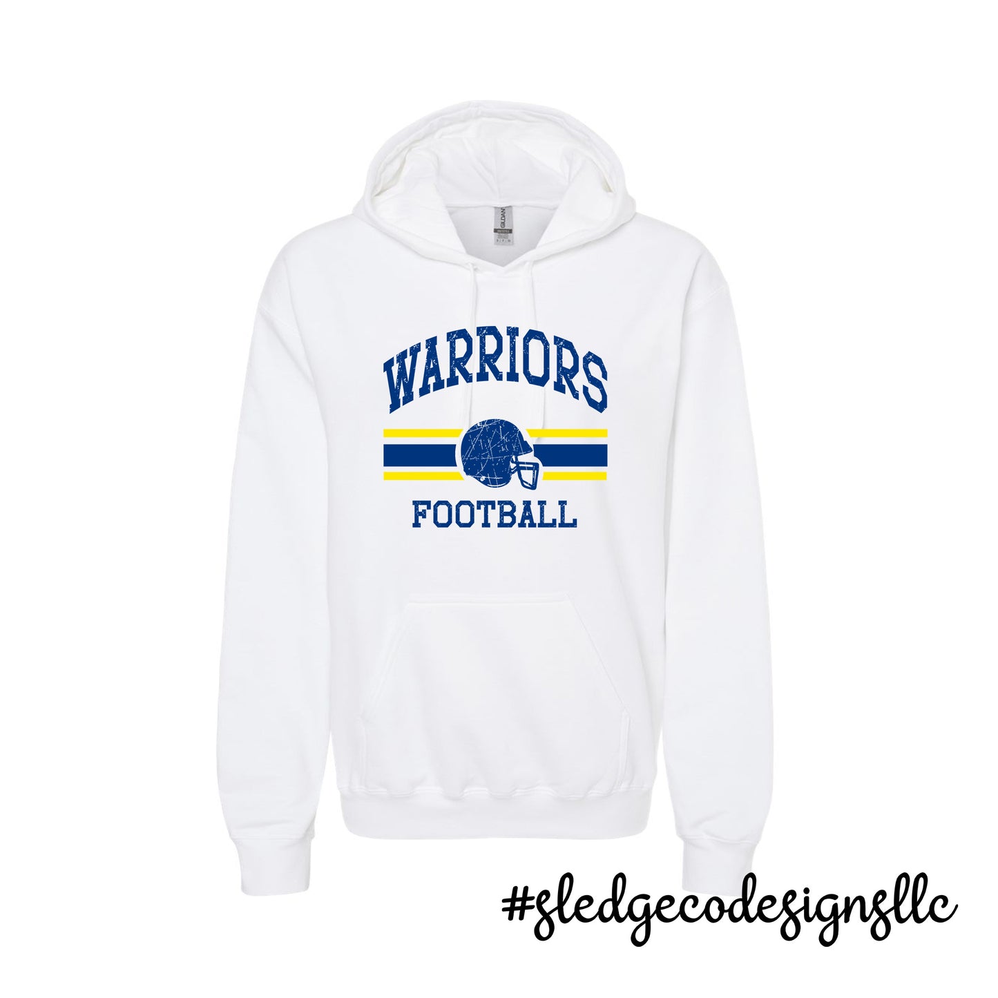 WARRIORS FOOTBALL | CUSTOM UNISEX HOODIE