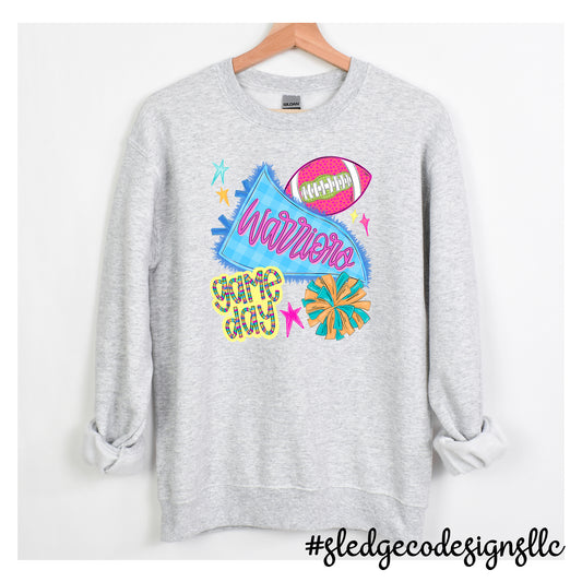 Senatobia Warriors | GAME DAY |  Custom Unisex Sweatshirt