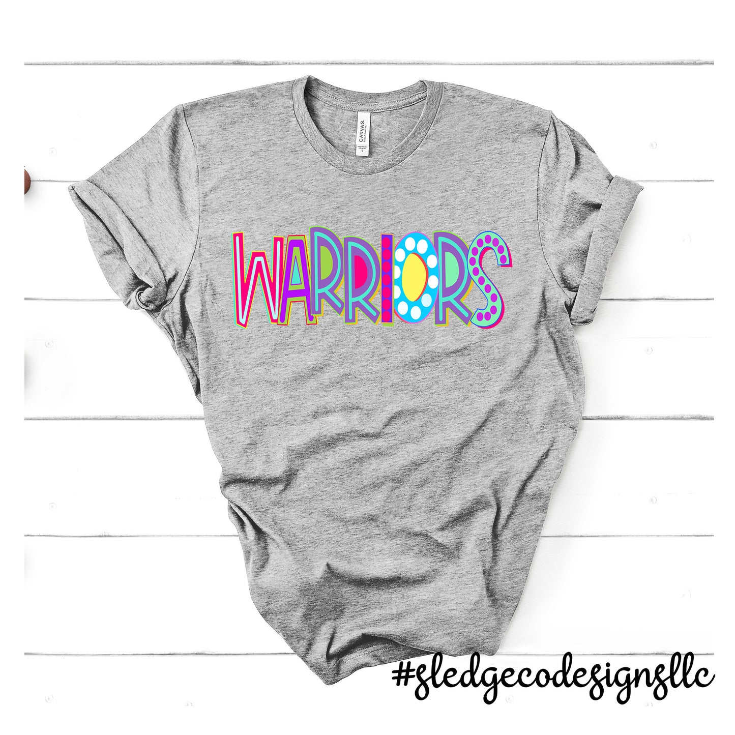 SENATOBIA WARRIORS | NEON | CUSTOM Unisex T-Shirt