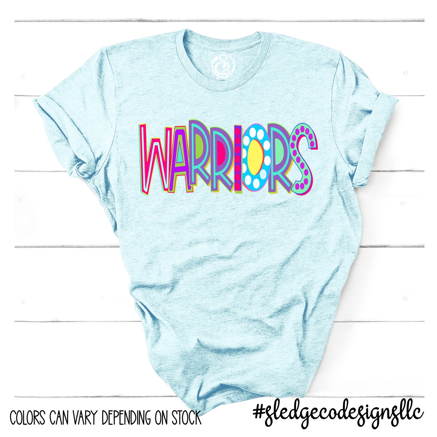 SENATOBIA WARRIORS | NEON | CUSTOM Unisex T-Shirt