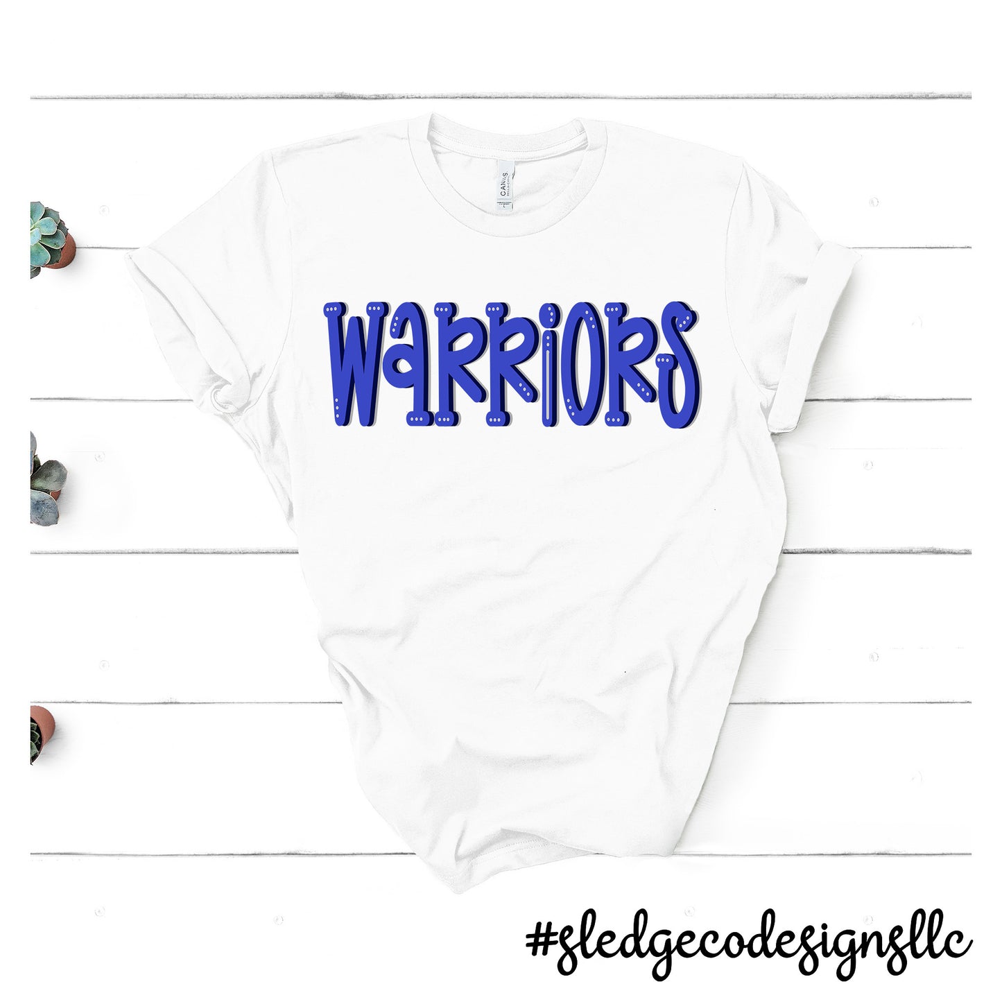 SENATOBIA WARRIORS | SADIE BLUE | CUSTOM UNISEX TSHIRT