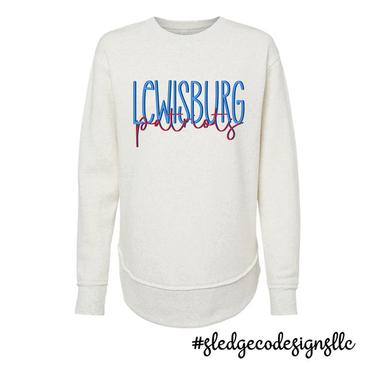 LEWISBURG PATRIOTS | NATURAL | Women's Weekender Fleece