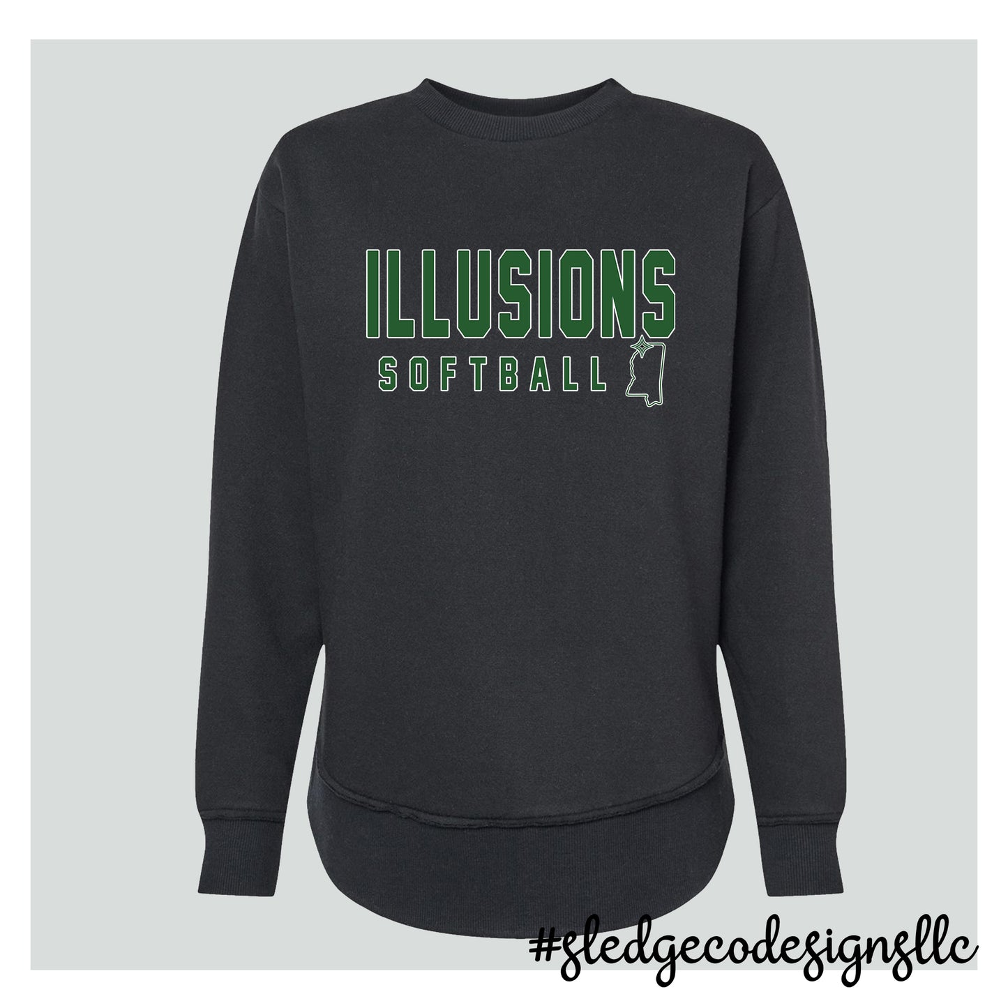 ILLUSIONS SOFTBALL | MS | Women's Weekender Fleece