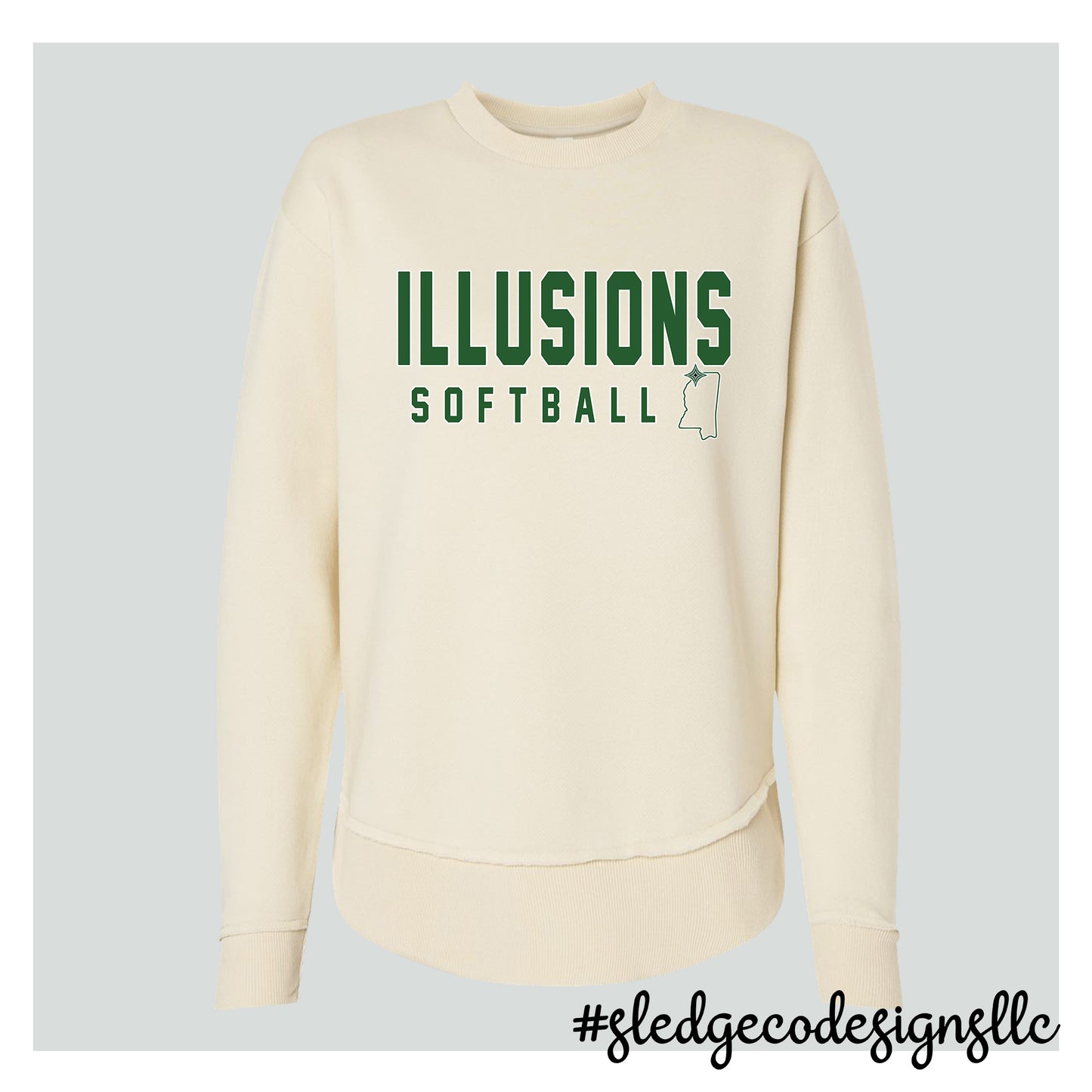 ILLUSIONS SOFTBALL | MS | Women's Weekender Fleece