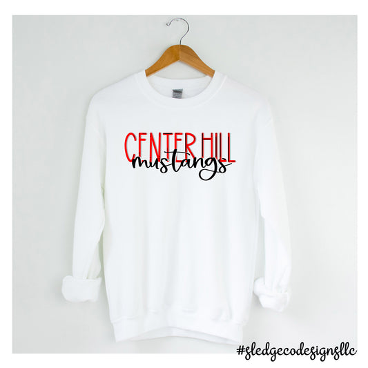 CENTER HILL MUSTANGS | duo  |  UNISEX SWEATSHIRT