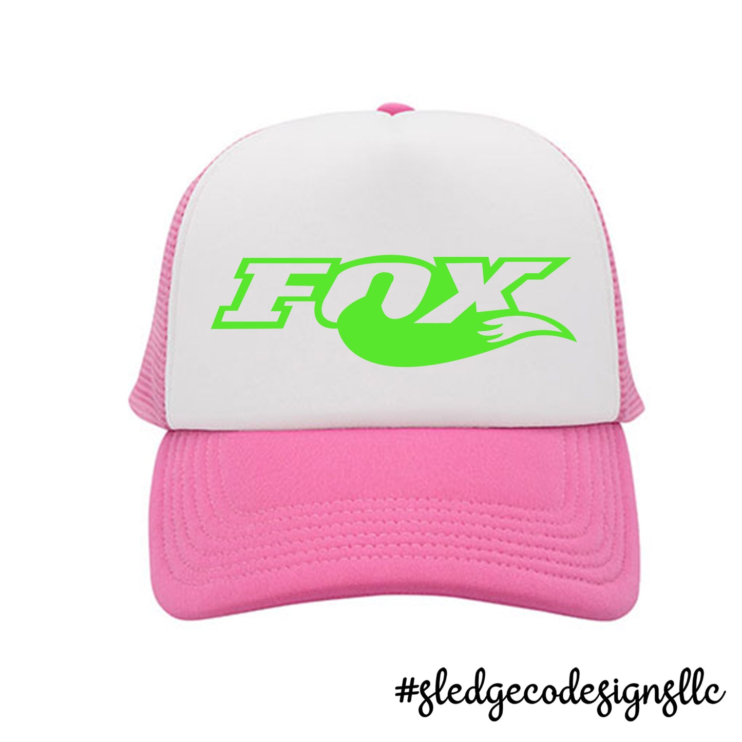 FOX | PINK N LIME | TRUCKER HAT