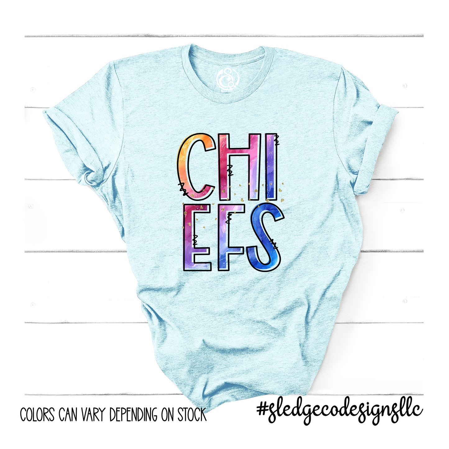 CHIEFS | WATERCOLOR | Custom Unisex Tshirt