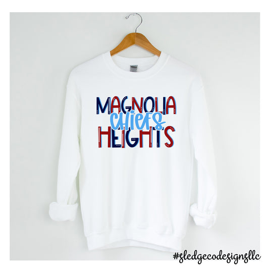 MAGNOLIA HEIGHTS CHIEFS DUO | CUSTOM SWEATSHIRT