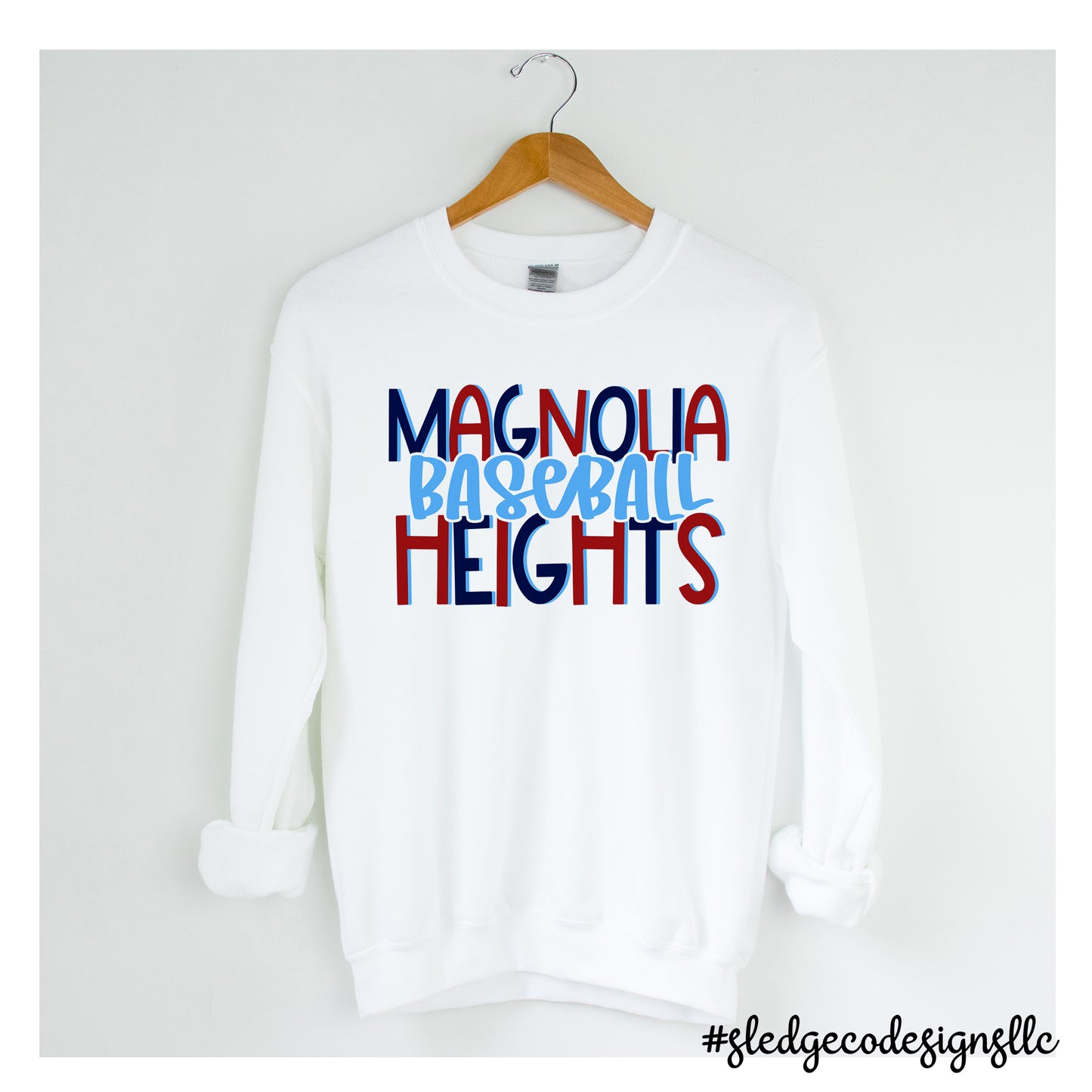 MAGNOLIA HEIGHTS CHIEFS BASEBALL DUO | CUSTOM SWEATSHIRT