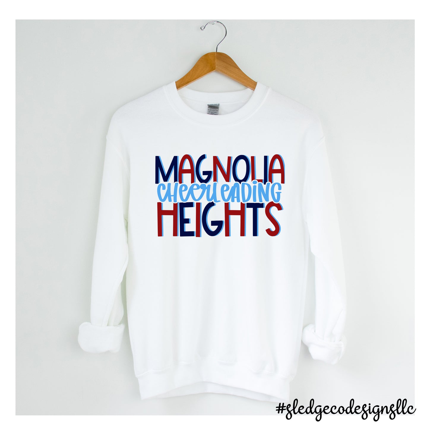 MAGNOLIA HEIGHTS CHEERLEADING DUO | CUSTOM SWEATSHIRT