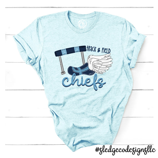 CHIEFS  TRACK AND FIELD |  Custom Unisex Tshirt