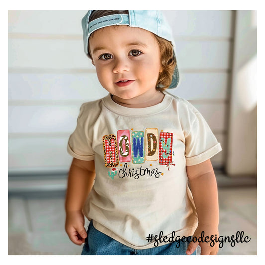HOWDY CHRISTMAS | Custom Unisex TSHIRT