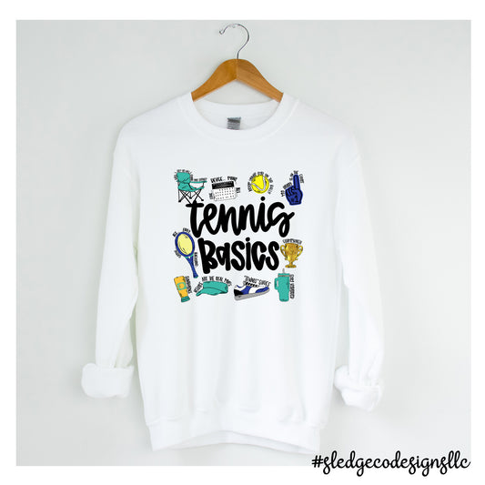TENNIS BASICS  |   CUSTOM UNISEX Sweatshirt
