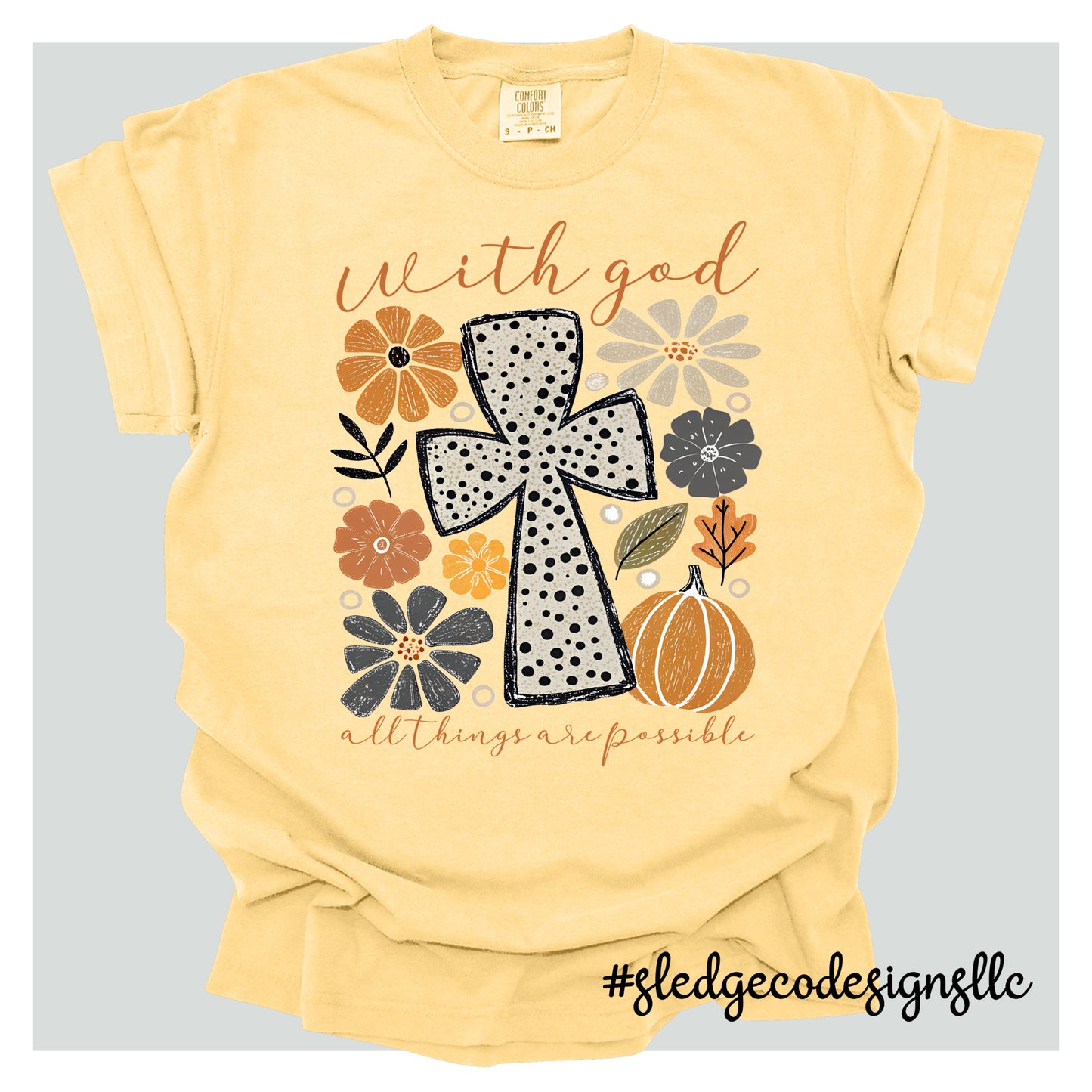 FALL | WITH GOD | Custom Unisex TSHIRT