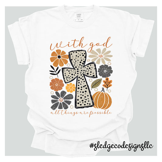 FALL | WITH GOD | Custom Unisex TSHIRT